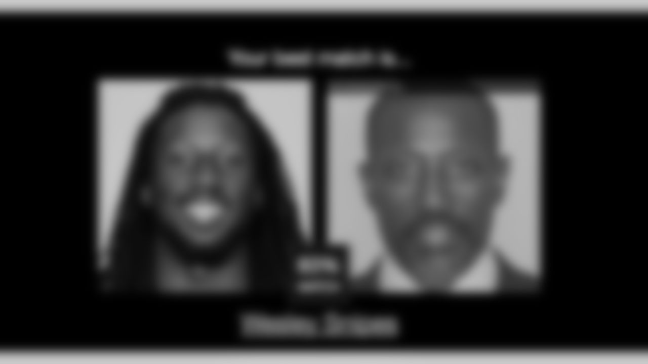 All right, we'll go along with this one. It's tough to argue with 83%. If you take away the long hair for Trufant and add a little gray to the facial hair, we're talking about potential stunt-double status. This one gets a thumbs up with those caveats.