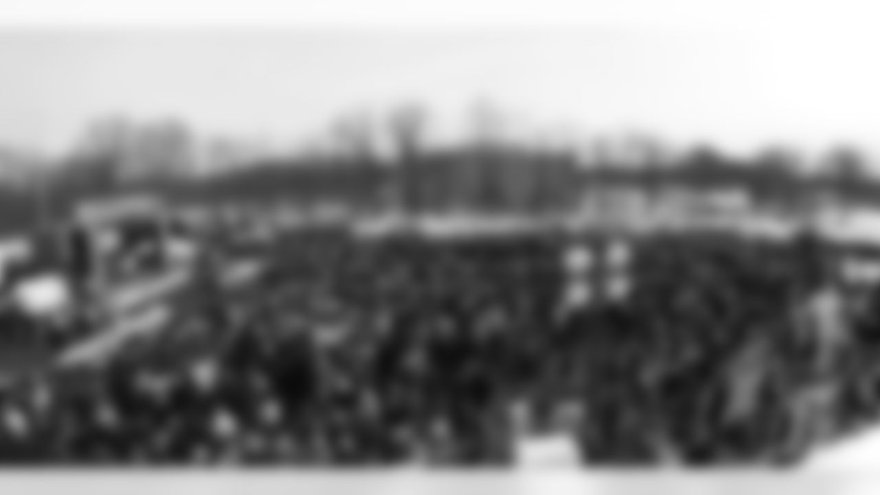 2010 New York Jets AFC Championship Team Sendoff