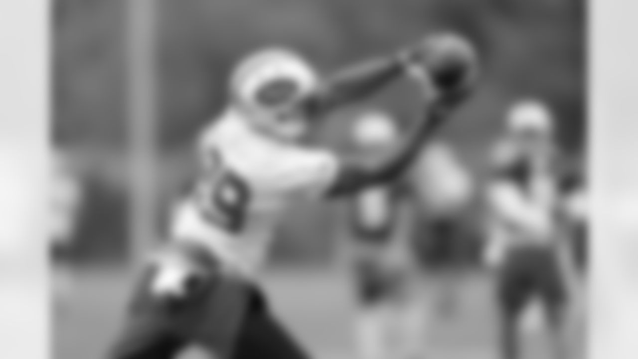 Acquired in a draft weekend deal with the Texans, DeVier Posey had 22 catches in his first three pro seasons. "The goal for us was just making the position a little more competitive and he's a young player too, it's not as if he's an older veteran player," said GM Mike Maccagnan/former Texans college scouting director of the 25-year-old Posey.