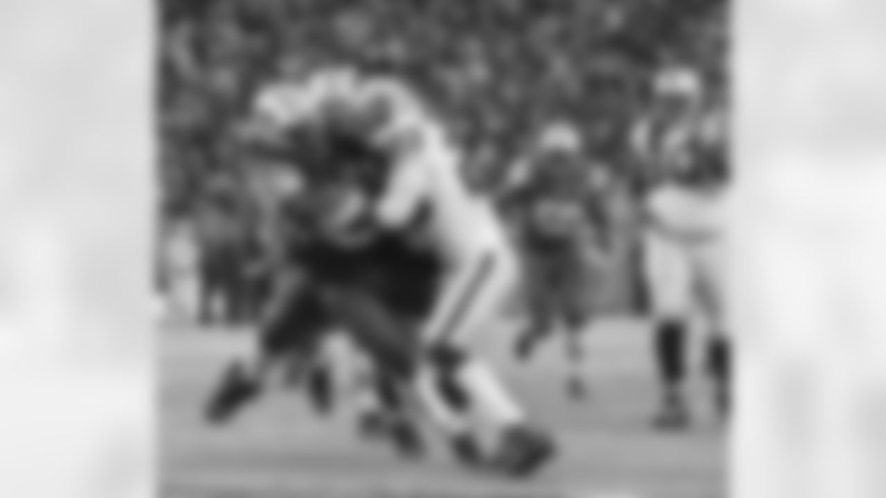 Perhaps the most impressive highlight from the 6'0", 222-pound bruising back this season came against Oakland when he broke five tackles en route to a 15-yard rushing touchdown.
