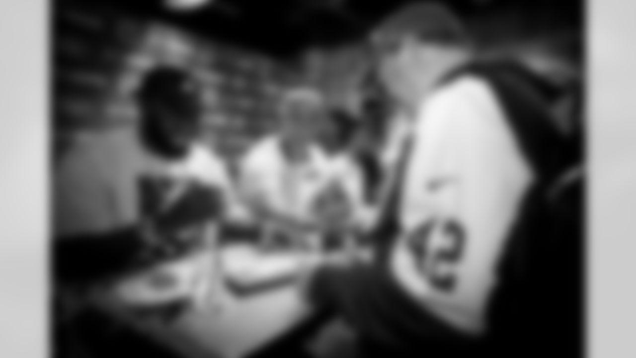 Muhammad Wilkerson (left), Anthony Becht (center), Marcus Williams (right)