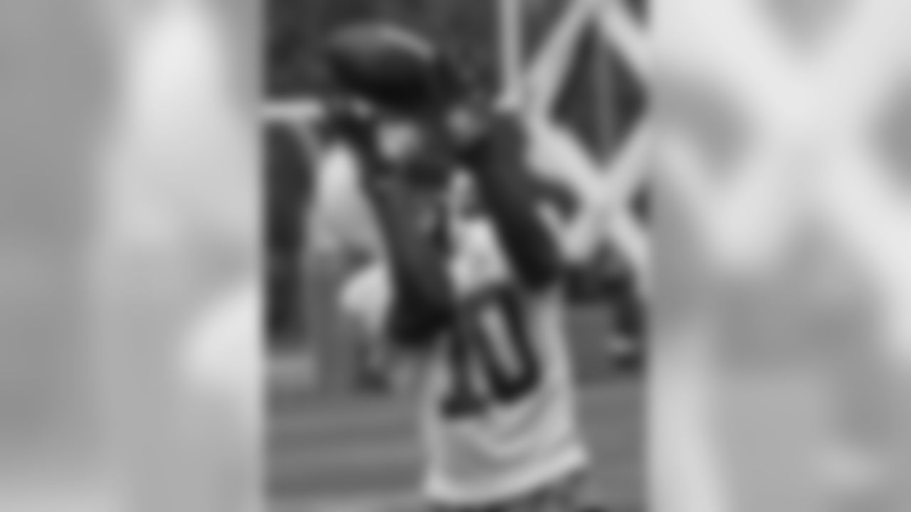 WR #10 Santonio Holmes - Lunging for the ball