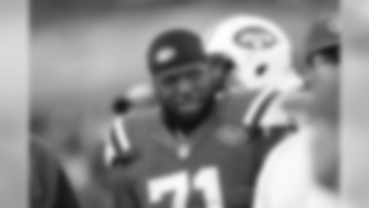 Ijalana has been staying patient since coming over to the Jets from the Colts via waivers at the start of the 2013 season. He saw his first game action as a Jet in three games last year, against the Chiefs, Vikings and Titans.