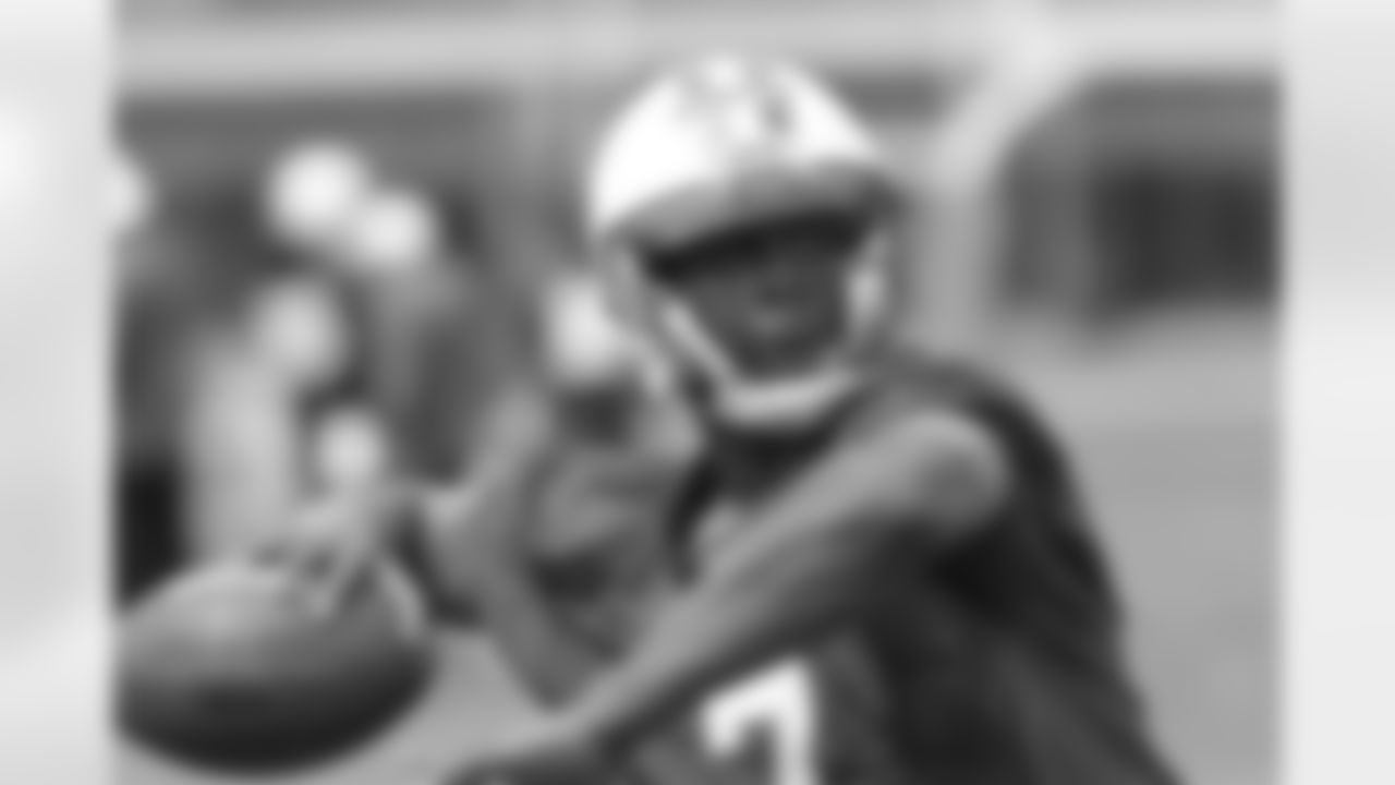 Geno Smith During Rookie Minicamp