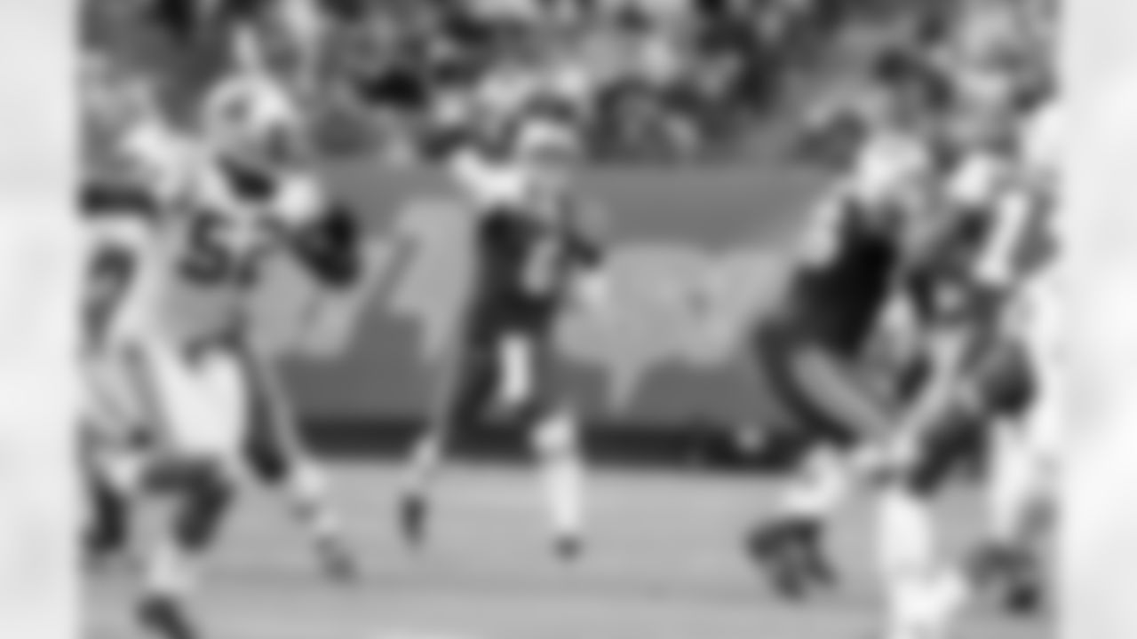 QB Mark Sanchez releases the ball on one of his 17 passes on the day, as the Jets advanced to 5-6 with their 17-6 victory.