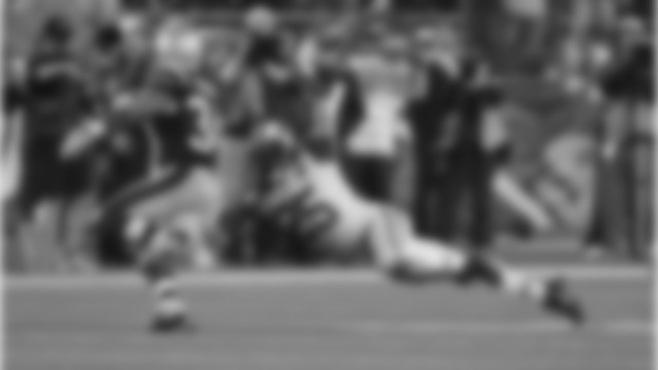 Pryor's turned it on during the last few weeks, showing the speed and closing ability that made him a first-round pick in this year's draft. He played well in the first meeting between these teams, leading the team with seven tackles on the evening.