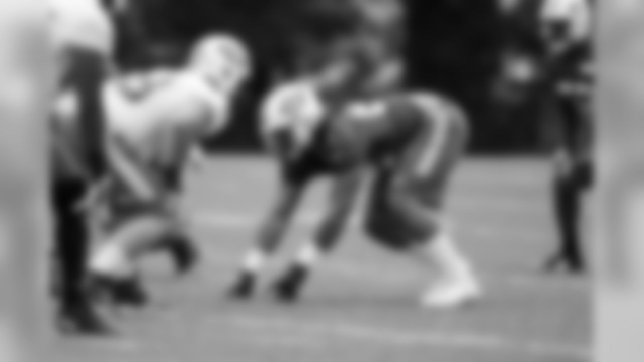 While Sheldon Richardson can practice with the team during training camp and play in preseason games, he won't be eligible to play in the first quarter of the 2015 season. Rookie Leonard Williams, a USC product taken with the No. 6 overall selection in Round 1, could see some first team reps in camp. "The big thing is going to come in pads, when you can get hands on people and shoulder pads and you can really show your strength," said head coach Todd Bowles of Williams this spring. "From an assignment standpoint, he wasn't a fish out of water."