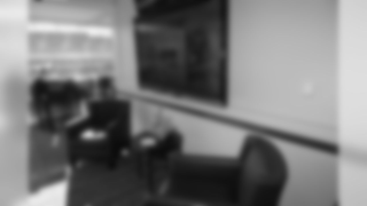 Big Screen TV's and Chairs in the Hertz Suites