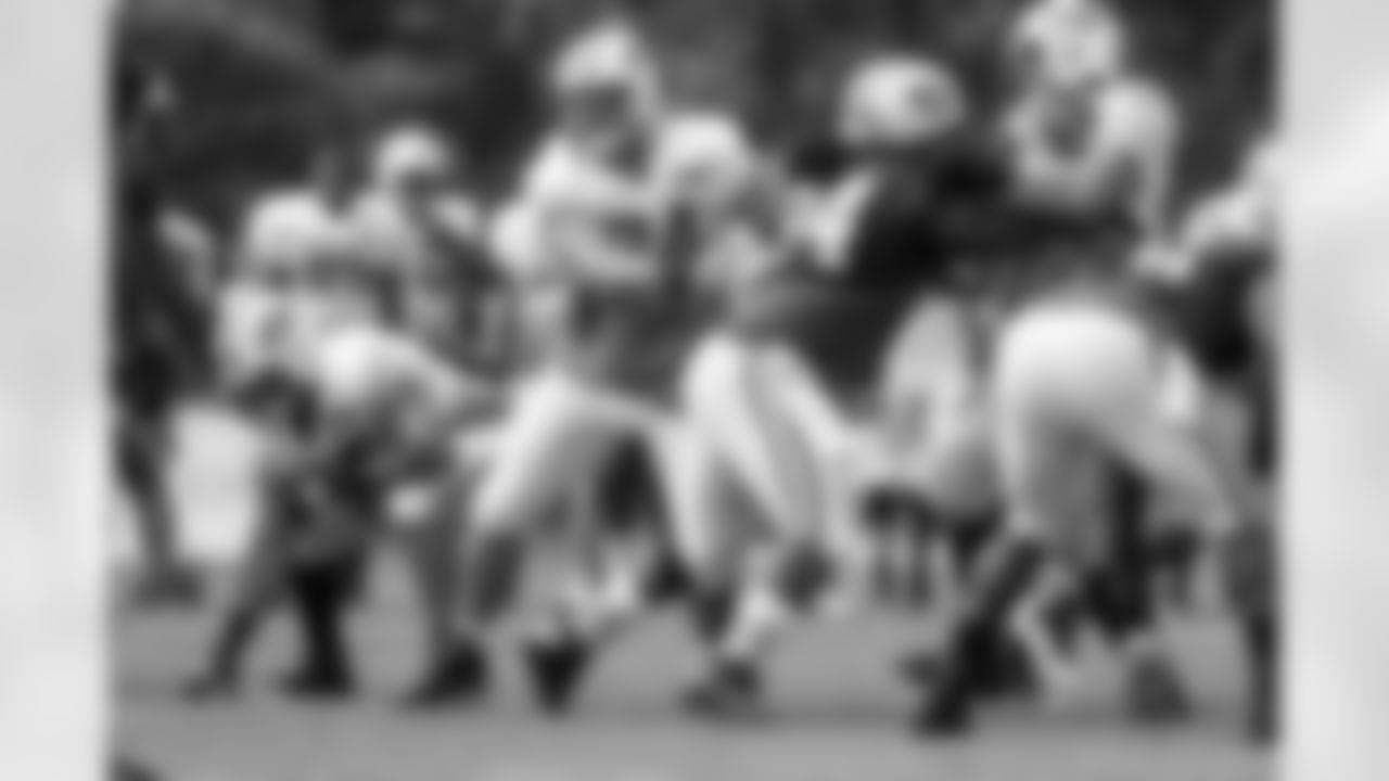 Coming off a big year, DT Damon Harrison is still just as hungry as ever. On the first day of practice with full pads, "Snacks" walloped RB Chris Ivory during team drills, one of the memorable hits during the first week.