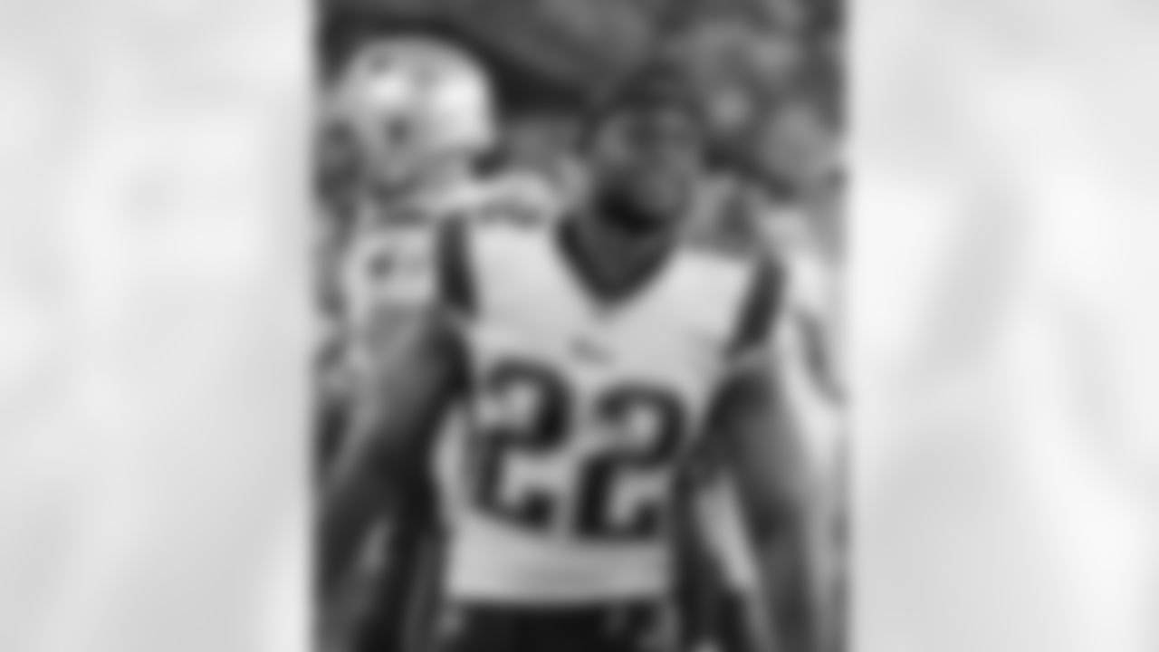 Ridley played in five playoff games (one start) with the Patriots and has totaled 242 rushing yards and three scores in postseason play.
