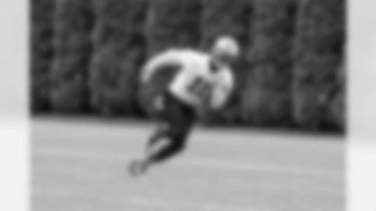T.J. Graham, who had a career-long 67-yard scoring grab last year vs. the Steelers, can stretch the field. He also was a significant contributor on special teams last season, recovering three fumbles. In 43 career games, Graham has averaged 13.5 yards on his 57 receptions.