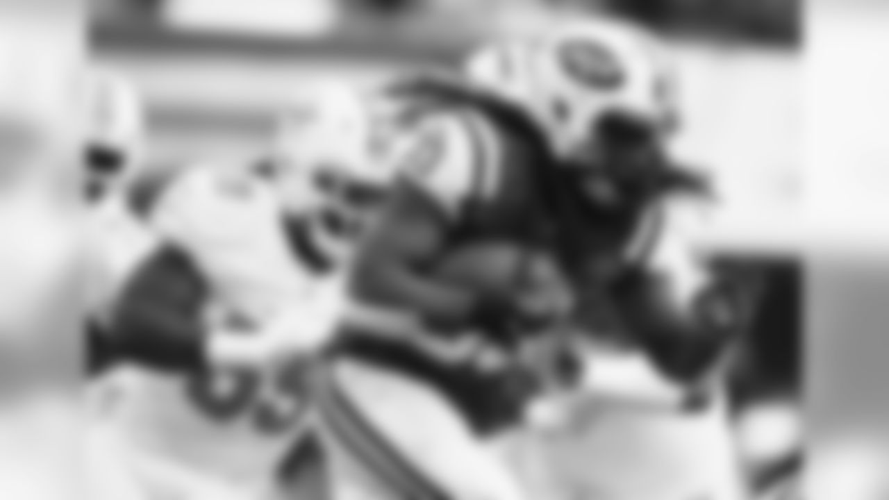 In his first season with the Jets, RB Chris Ivory led the team in carries (182), rushing yards (833) and longest run (69).