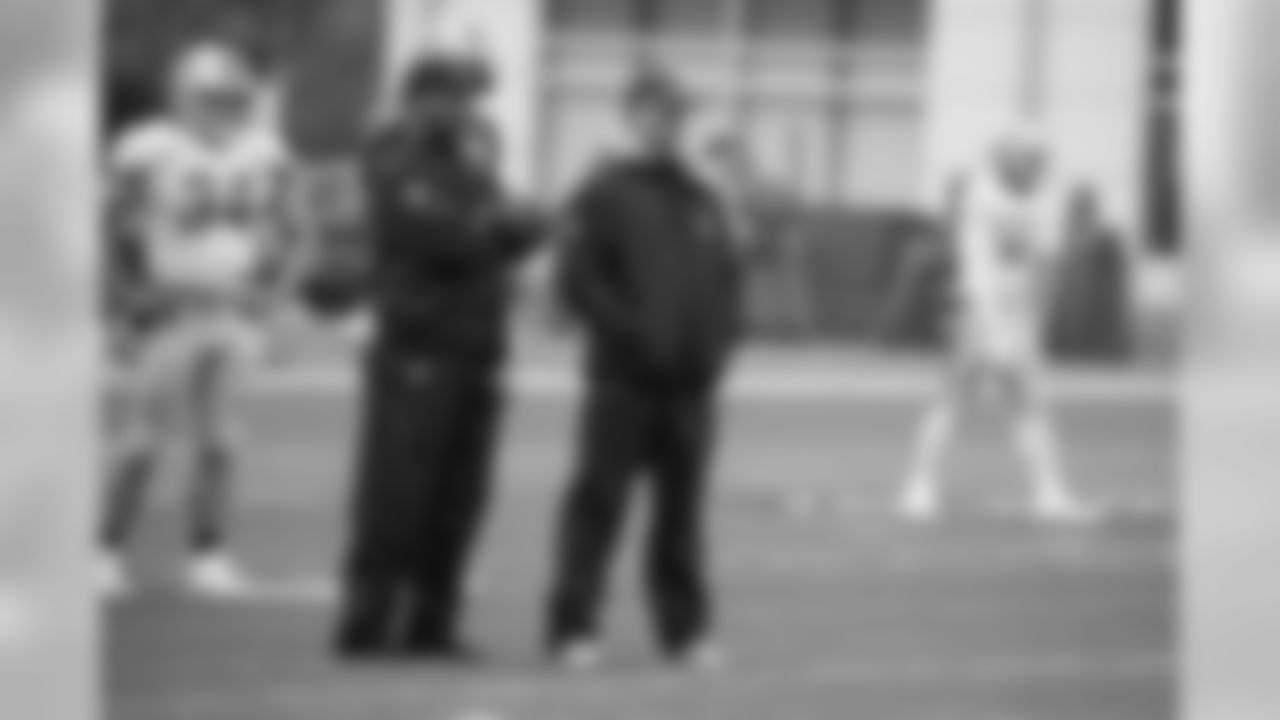 Jim Caldwell and Bob Quinn