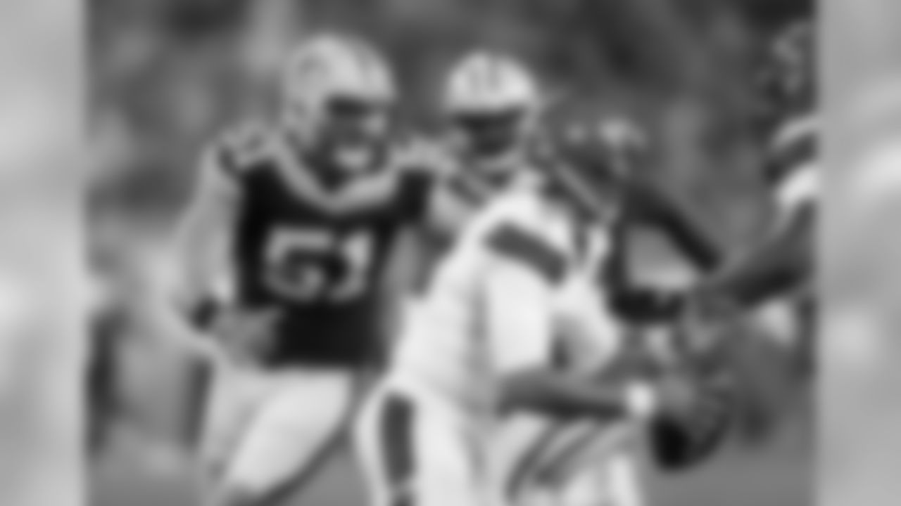 Started all 41 games he played in at Utah State and registered 253 tackles (104 solo), 36 tackles for a loss, 12 sacks, four interceptions (including one for a TD), eight passes defensed, five forced fumbles and seven fumble recoveries.