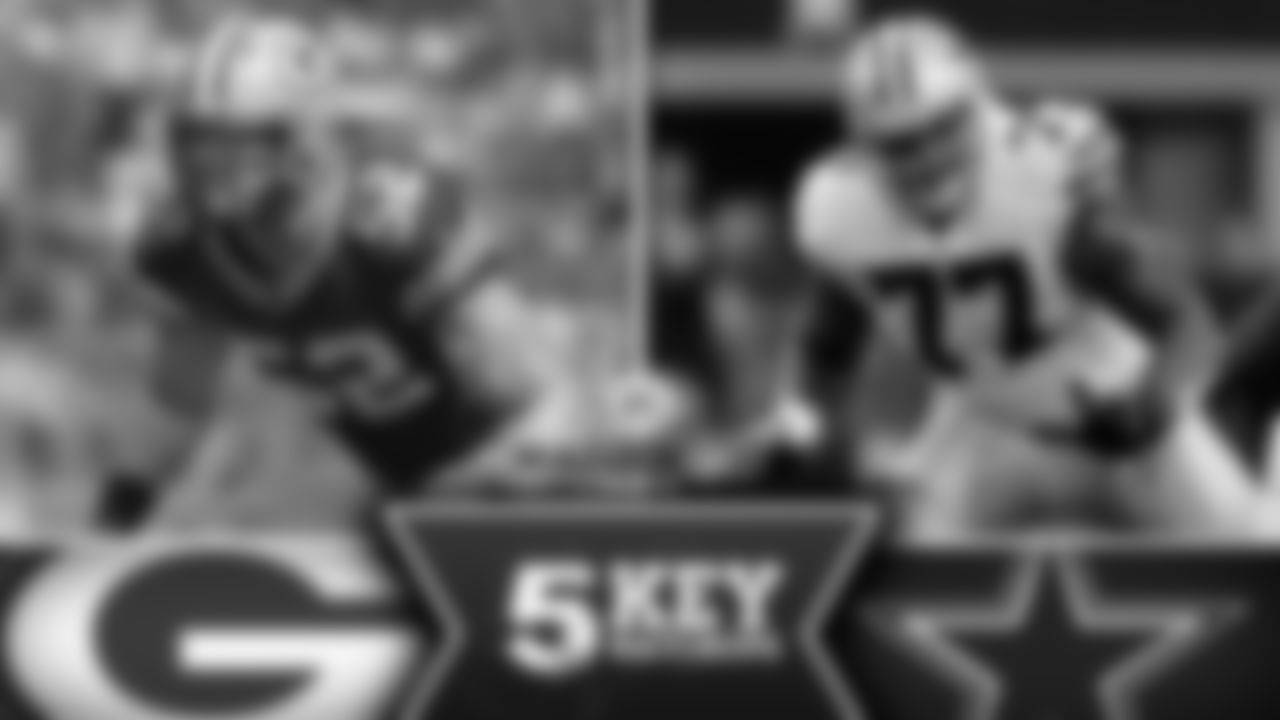 4. Clay Matthews vs. Tyron Smith