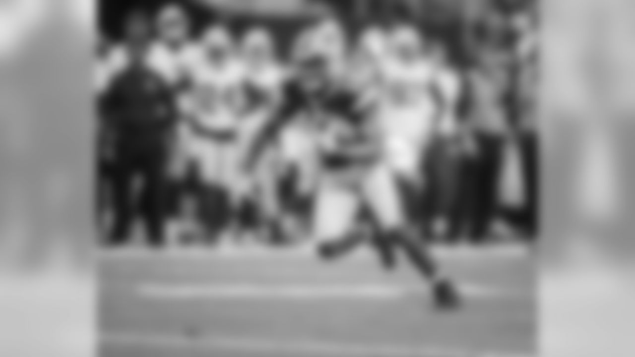He holds the Kentucky career record for touchdowns with 37 while ranking fourth in career scoring with 226 points.