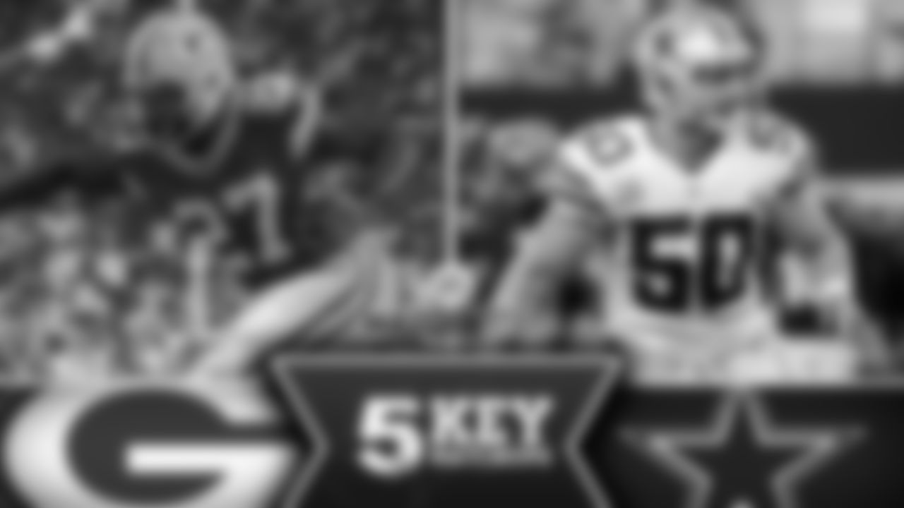5. Packers run offense vs. Dallas defense