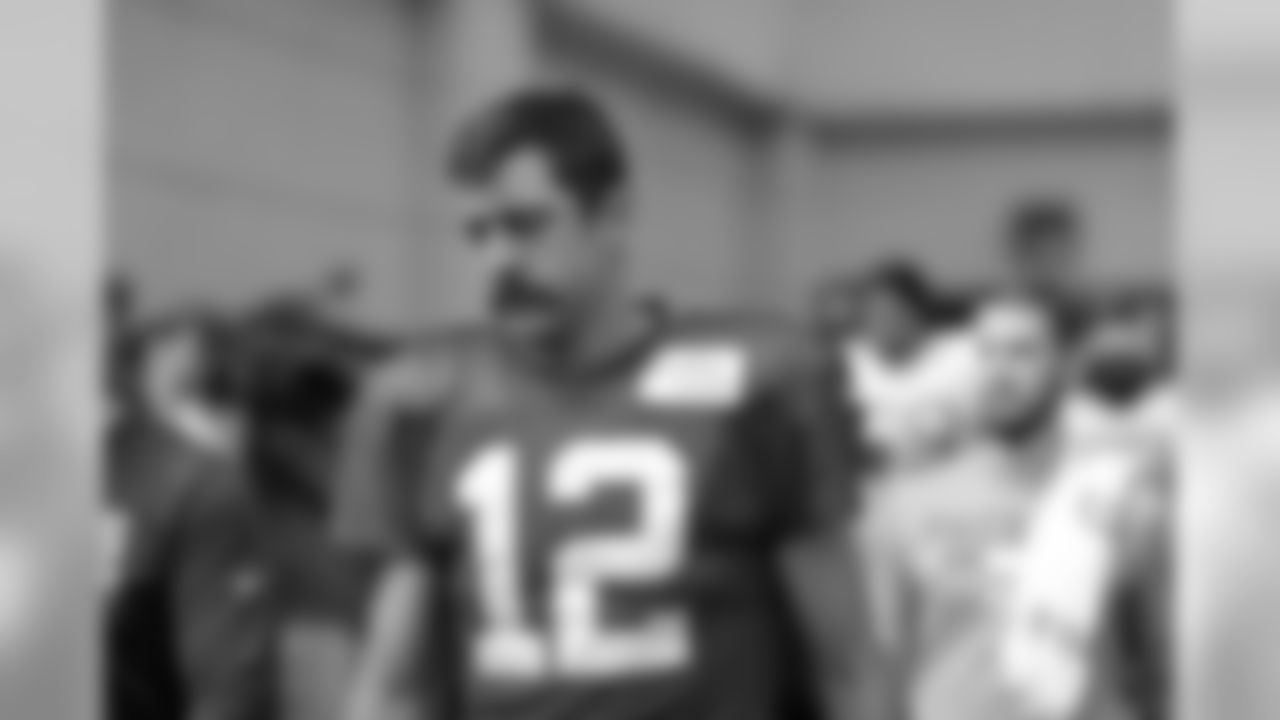 He is the lone QB in NFL history to throw 40-plus TD passes with seven or fewer INTs in a season, having done it twice in his career (45/6 in 2011, 40/7 in 2016).