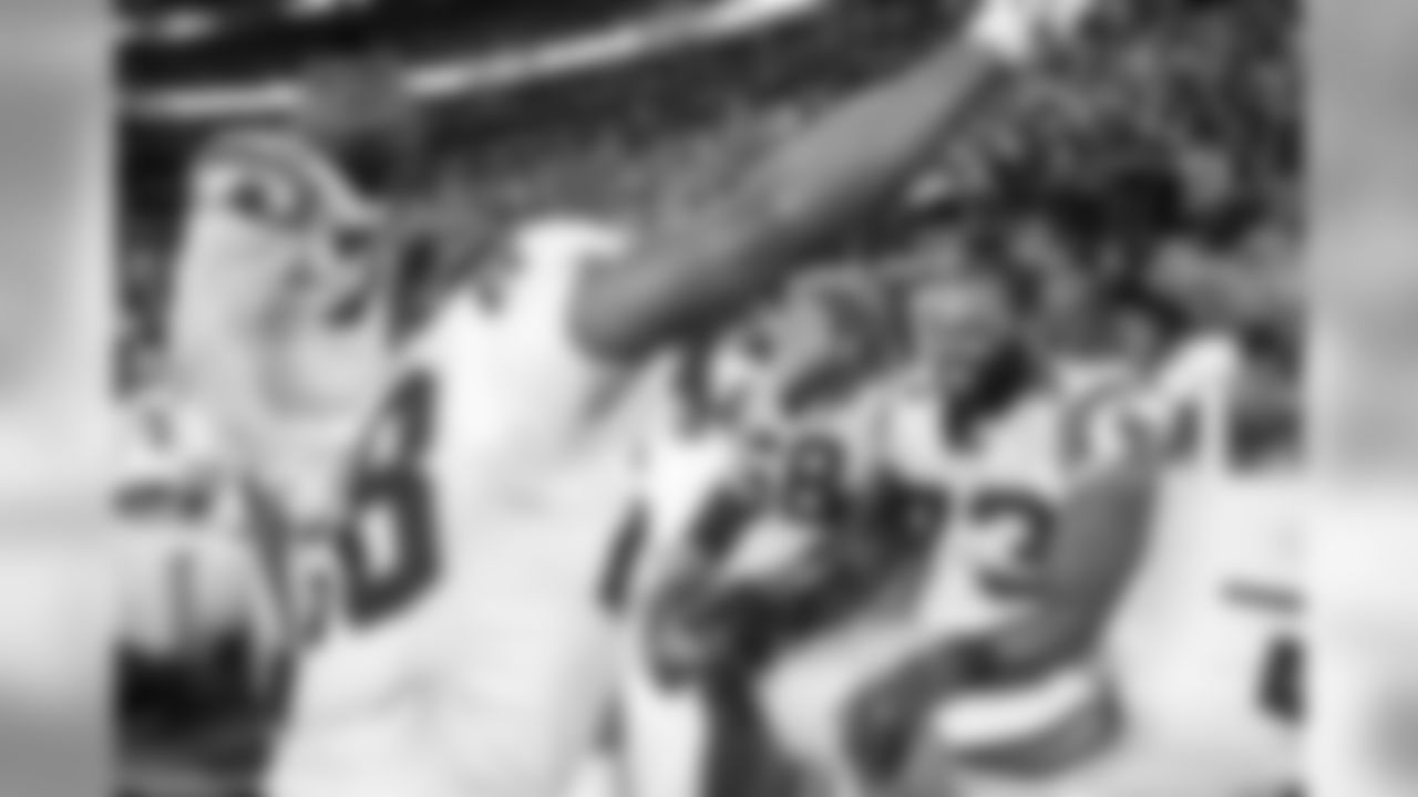 G Trai Turner, RB Jonathan Stewart, G Andrew Norwell and T Michael Oher