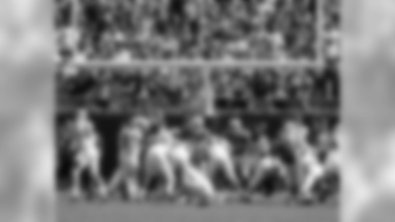 Carolina Panthers' Graham Gano (9) kicks a field goal against the Buffalo Bills in the second half of an NFL football game in Charlotte, N.C., Sunday, Sept. 17, 2017. (AP Photo/Mike McCarn)