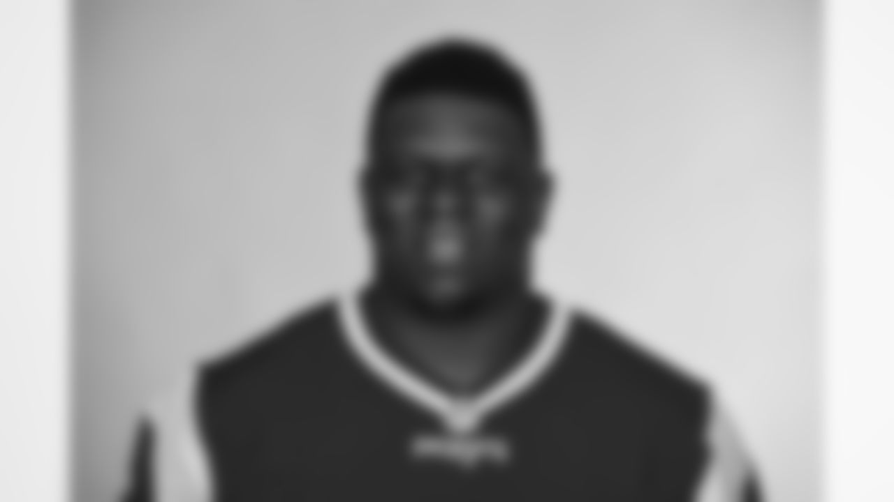 This is a 2016 photo of Vincent Valentine of the New England Patriots NFL football team. This image reflects the New England Patriots active roster as of May 25, 2016 when this image was taken. (AP Photo)