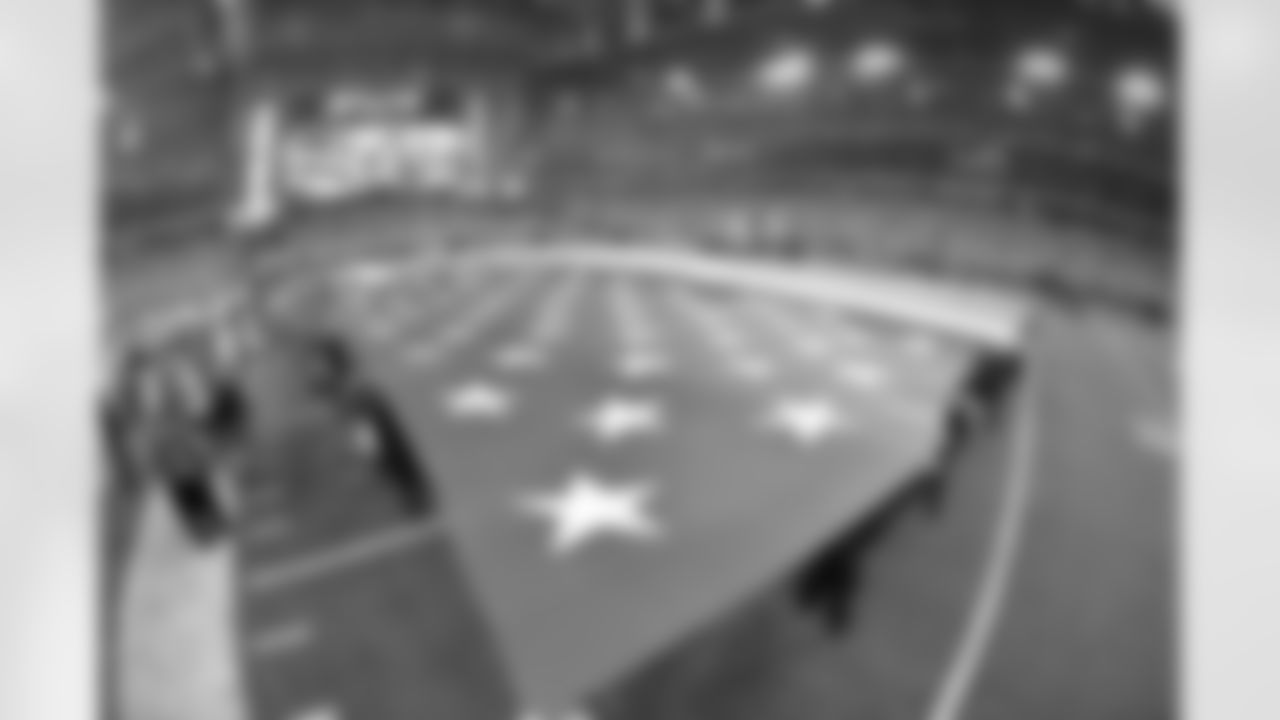 The American Flag is shown at the University of Phoenix Stadium during the singing of the National Anthem prior to the NFL Super Bowl XLIX football game with the New England Patriots against the Seattle Seahawks on Sunday, Feb. 1, 2015 in Glendale, Ariz. The Patriots won the game 28-24. (AP Photo / Jim Mahoney)