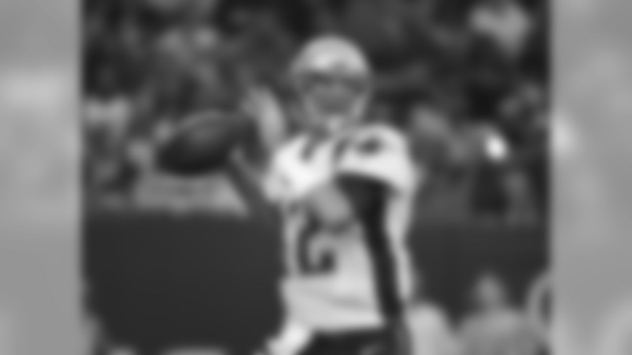 New England Patriots quarterback Tom Brady (12) throws against the Houston Texans during the first half of an NFL football preseason game Saturday, Aug. 19, 2017, in Houston. (AP Photo/Eric Christian Smith)