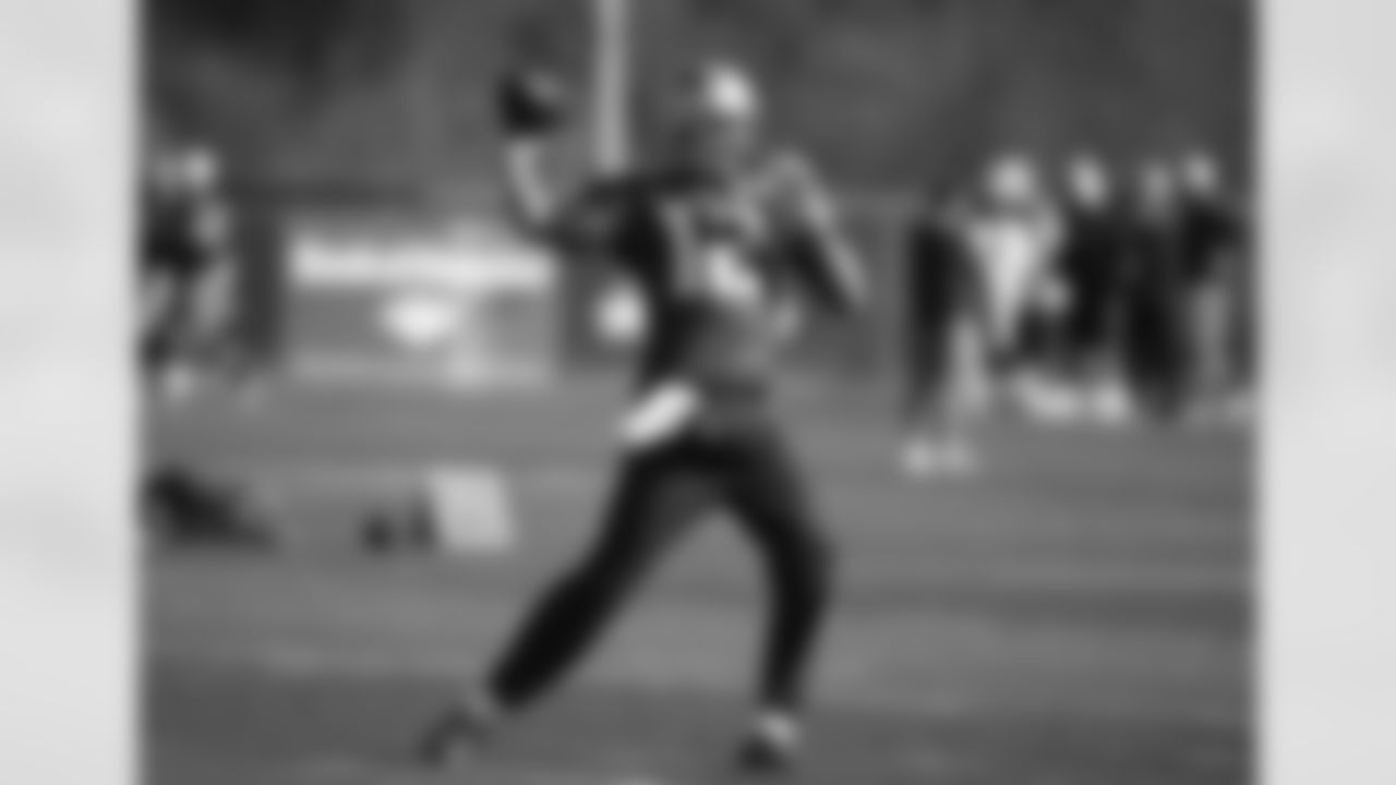New England Patriots quarterback Tom Brady winds up for a pass during an NFL football practice, Wednesday, Nov. 4, 2015, in Foxborough, Mass. The Washington Redskins are to play the Patriots Sunday, Nov. 8, 2015, in Foxborough. (AP Photo/Steven Senne)