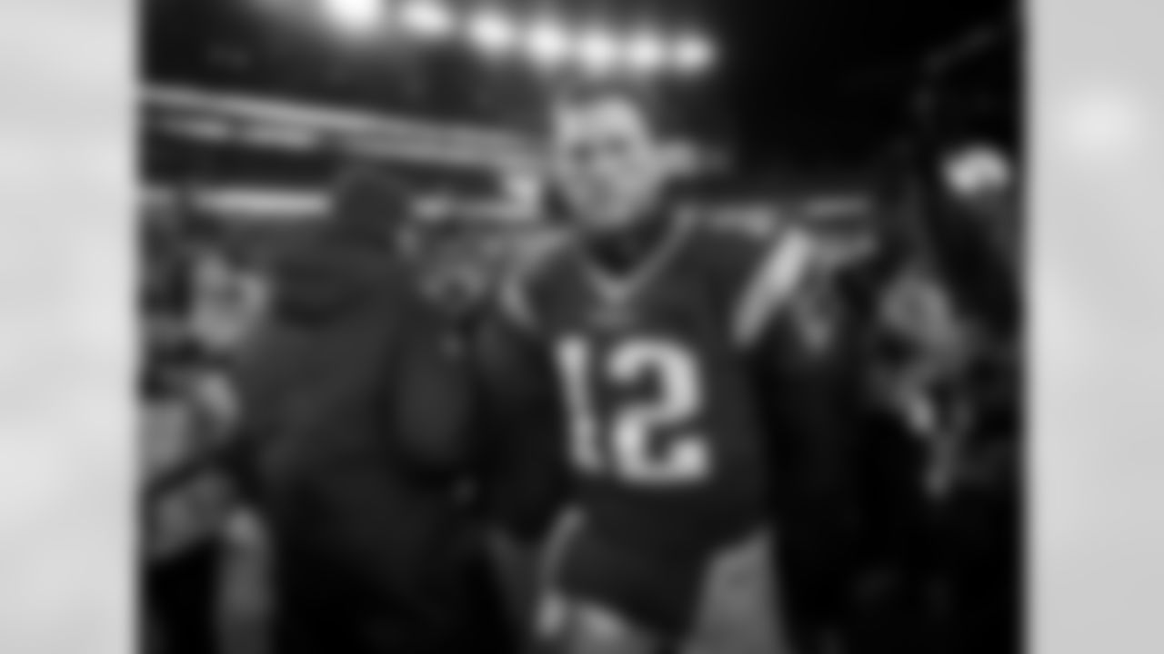 New England Patriots quarterback Tom Brady leaves the field after an NFL divisional playoff football game against the Houston Texans, Saturday, Jan. 14, 2017, in Foxborough, Mass. (AP Photo/Charles Krupa)
