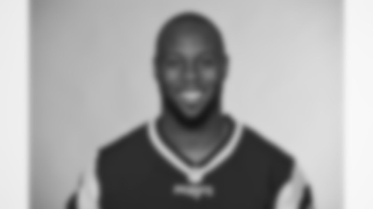 This is a 2016 photo of James White of the New England Patriots NFL football team. This image reflects the New England Patriots active roster as of May 25, 2016 when this image was taken. (AP Photo)