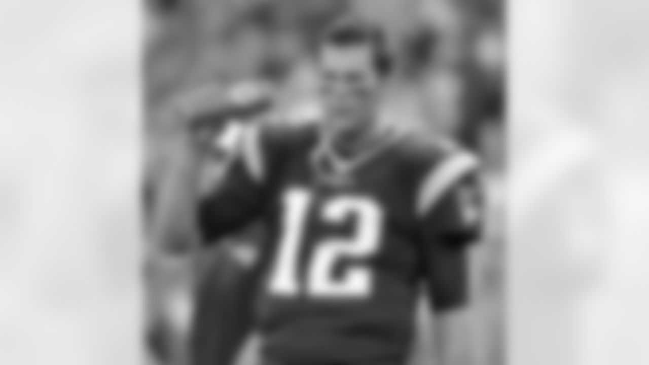 Quarterback Tom Brady during the Patriots preseason game against the Green Bay Packers at Gillette Stadium on Thursday, August 13, 2015.