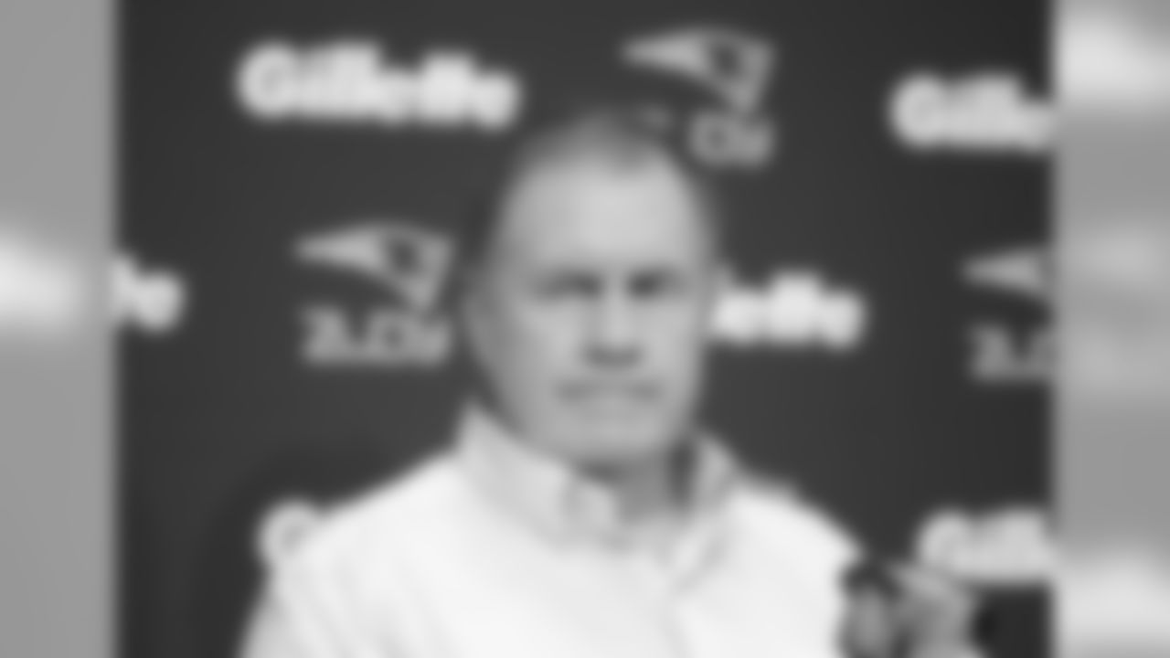 New England Patriots head coach Bill Belichick speaks at a news conference after an NFL football game against the San Francisco 49ers in Santa Clara, Calif., Sunday, Nov. 20, 2016. (AP Photo/Marcio Jose Sanchez)