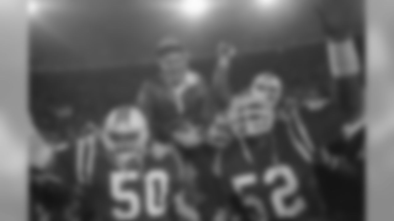 The Patriots had lost all 18 games they played at the Orange Bowl when they traveled to Miami for their first AFC Championship game, but they "squished the fish" in a 31-14 upset victory over the Miami Dolphins on Jan. 12, 1986. The tailback trio of Craig James, Robert Weathers and Tony Collins ran 50 times for 253 yards, and QB Tony Eason completed 10 of 12 passes for 71 yards and 3 TDs, sending New England to its first Super Bowl.
