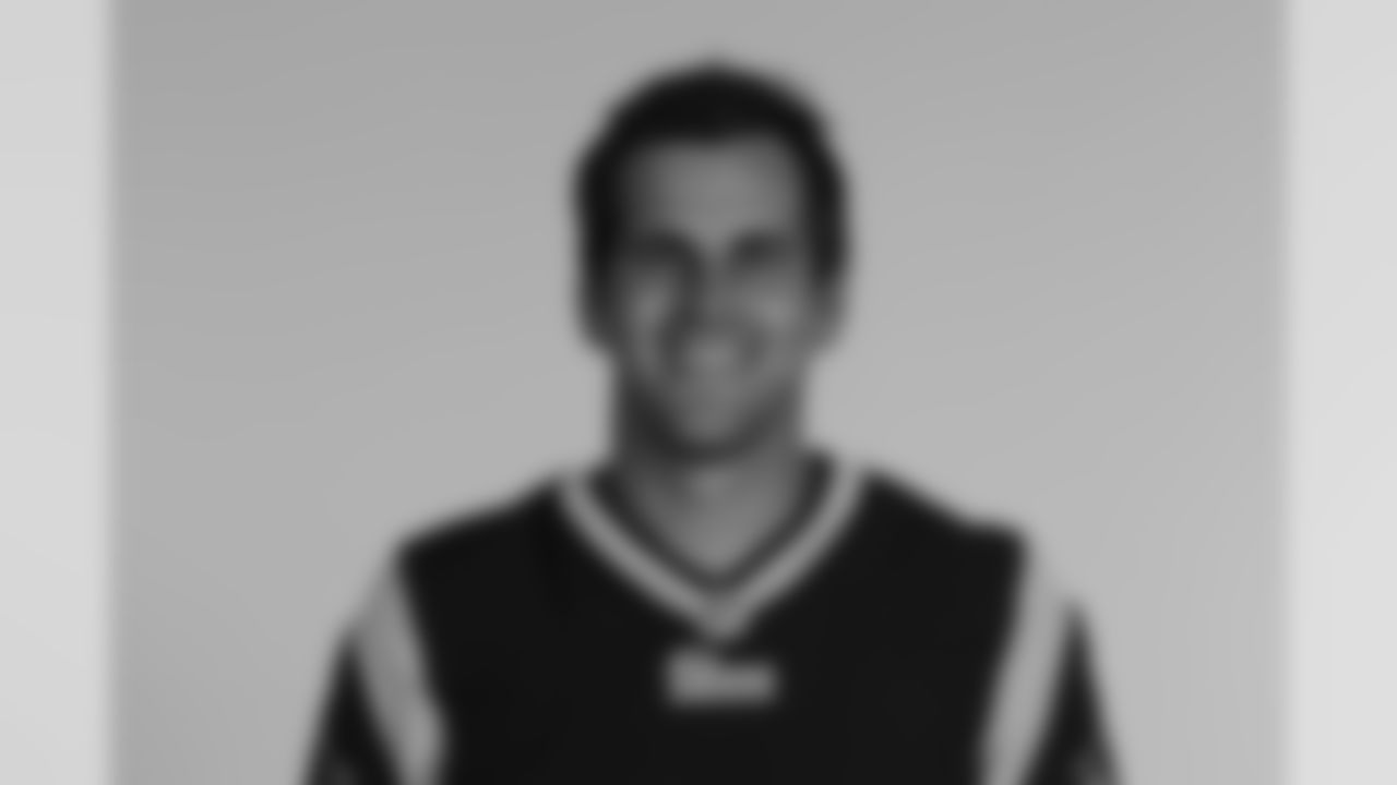This is a 2012 photo of Stephen Gostkowski of the New England Patriots NFL football team. This image reflects the Patriots active roster as of 6/11/12 when this image was taken. (AP Photo)