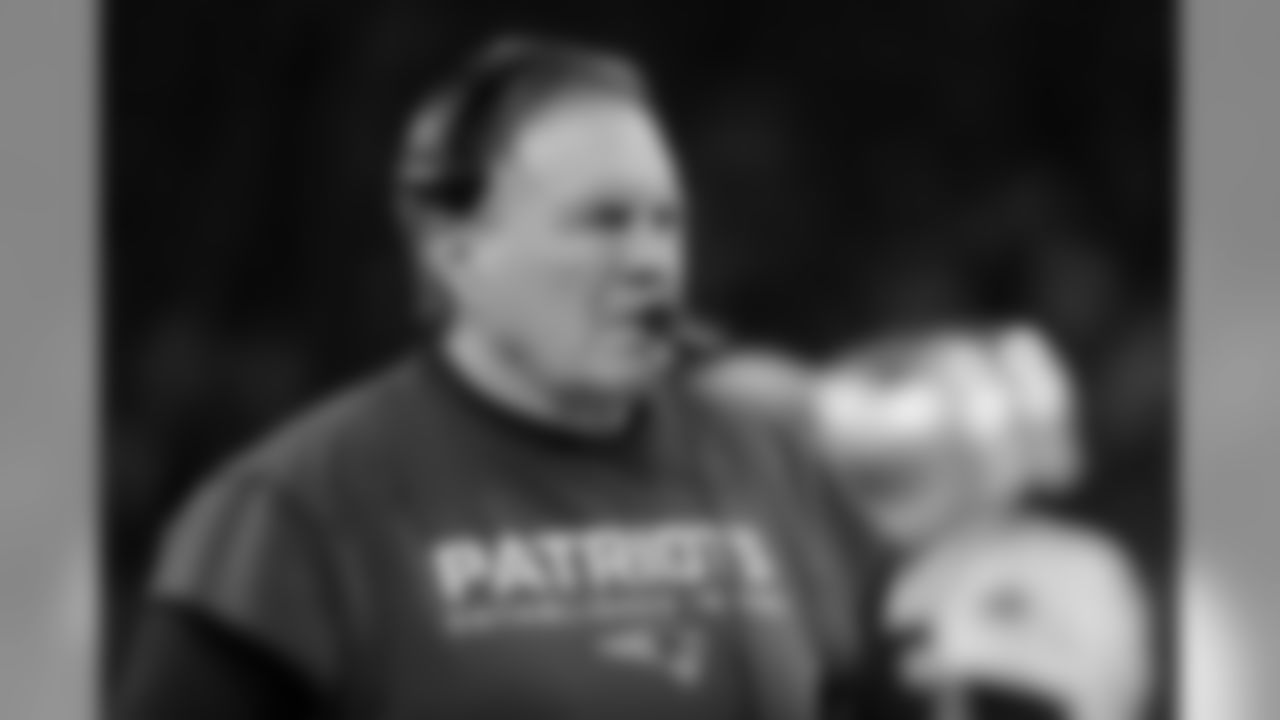 New England Patriots head coach Bill Belichick is seen during the first half of the NFL Super Bowl 52 football game against the Philadelphia Eagles Sunday, Feb. 4, 2018, in Minneapolis. (AP Photo/Mark Humphrey)