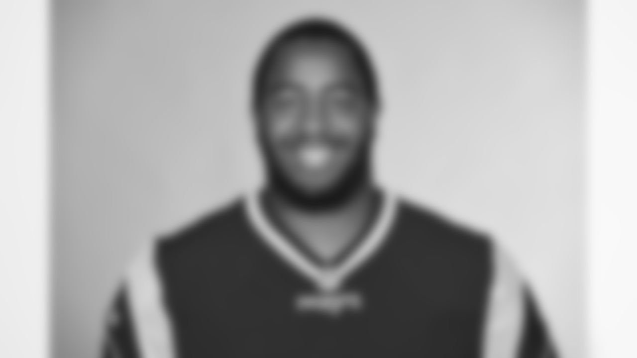 This is a 2016 photo of Chris Barker of the New England Patriots NFL football team. This image reflects the New England Patriots active roster as of May 25, 2016 when this image was taken. (AP Photo)