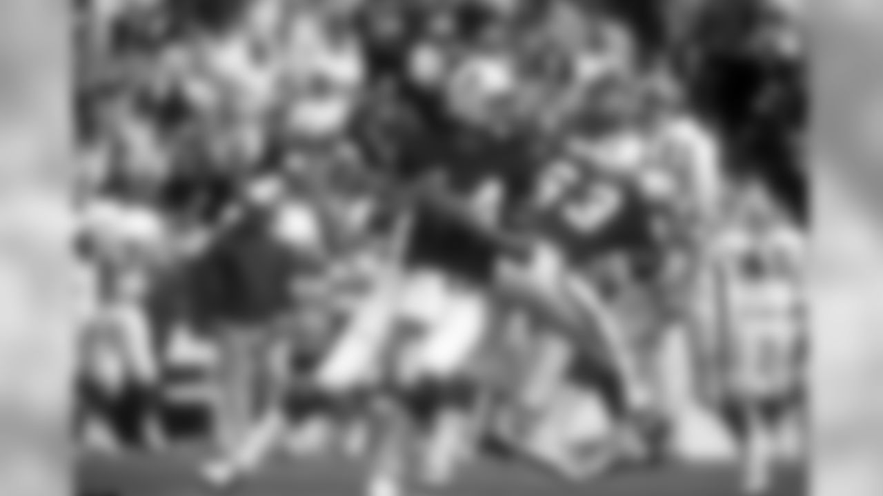 Sept. 14, 1980. Falcons 37, Patriots 21.Atlanta WR Junior Miller caught eight passes for 177 yards, including 12 and 22-yard second-quarter TD passes from Steve Bartkowski, helping the Falcons jump out to a 28-14 halftime lead. Stanley Morgan's 25-yard TD reception from Steve Grogan pulled the Pats within a score in the second half, but the Falcons surged ahead with a trio of Tim Mazzetti field goals. William Andrews rushed for 124 yards for the visitors.