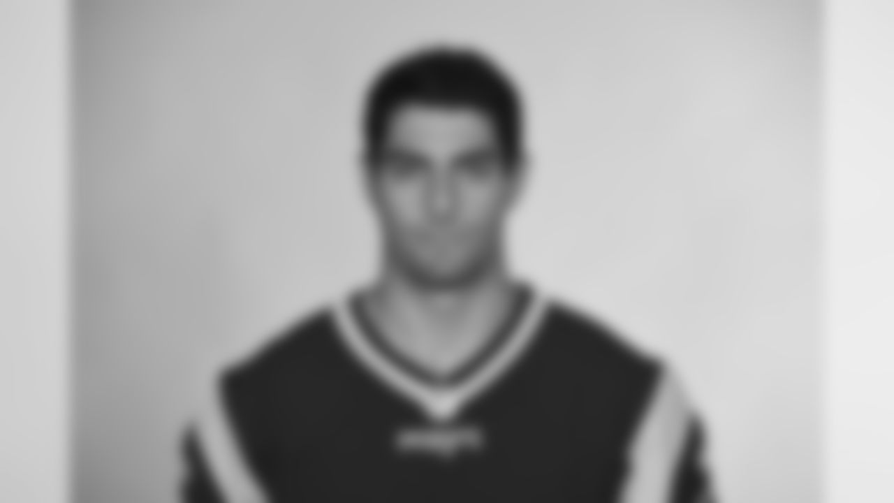 This is a 2016 photo of Jimmy Garoppolo of the New England Patriots NFL football team. This image reflects the New England Patriots active roster as of May 25, 2016 when this image was taken. (AP Photo)