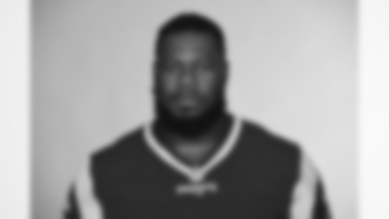 This is a 2016 photo of Jonathan Cooper of the New England Patriots NFL football team. This image reflects the New England Patriots active roster as of May 25, 2016 when this image was taken. (AP Photo)
