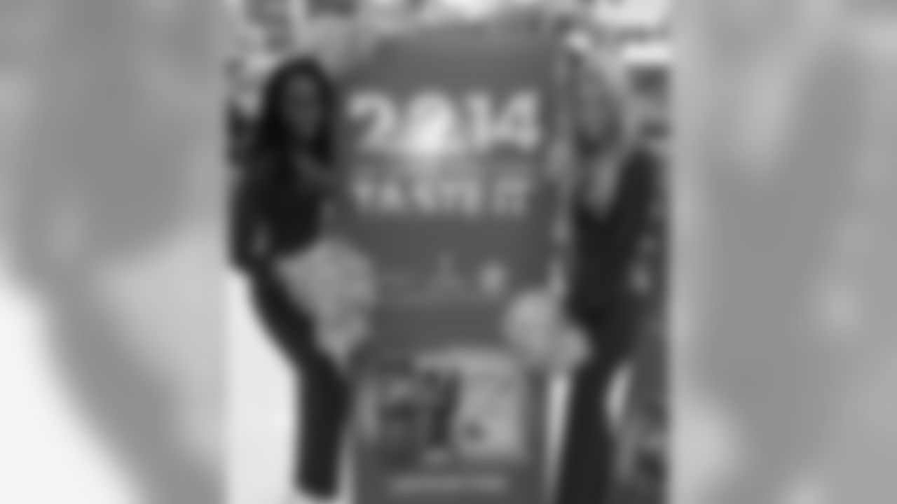 Lasondra and Camille at the PepsiCo Game Time Promo in Wallingford, CT