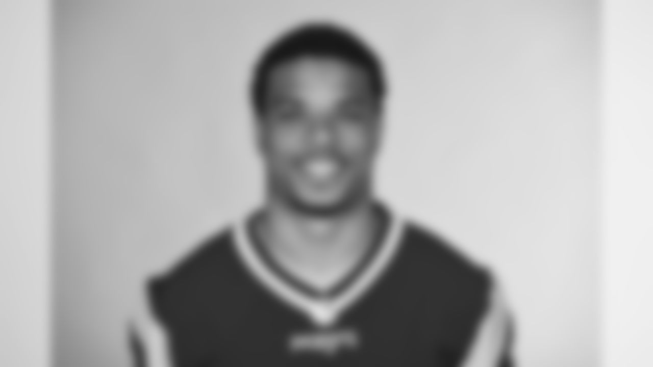 This is a 2016 photo of Devin Lucien of the New England Patriots NFL football team. This image reflects the New England Patriots active roster as of May 25, 2016 when this image was taken. (AP Photo)