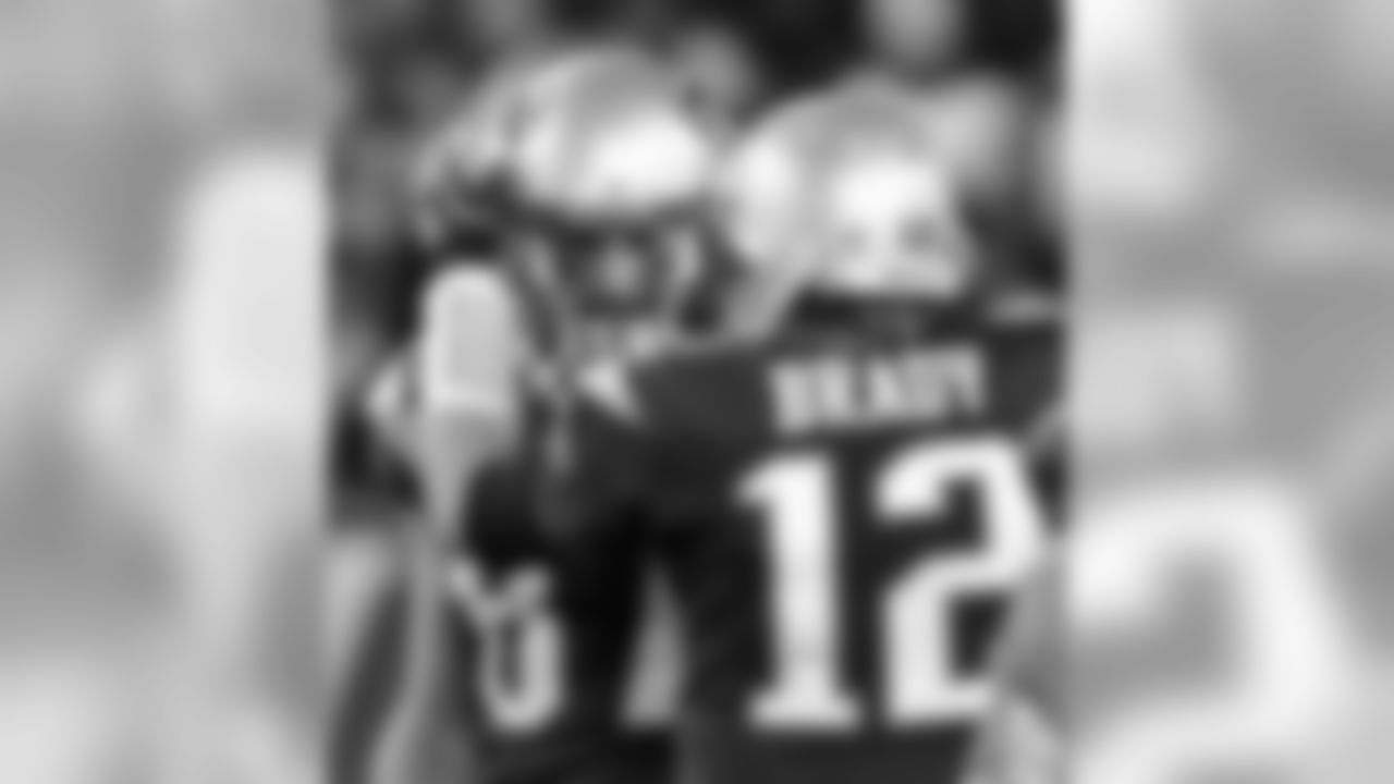 New England Patriots vs Indianapolis Colts in the AFC Championship Game at Gillette Stadium, January 18, 2015.