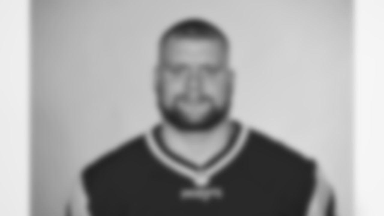 This is a 2016 photo of Ted Karras of the New England Patriots NFL football team. This image reflects the New England Patriots active roster as of May 25, 2016 when this image was taken. (AP Photo)