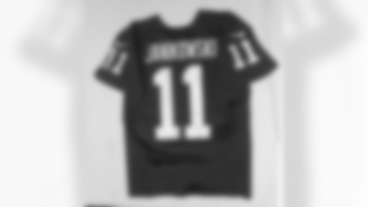 Sebastian Janikowski's game worn jersey from Week One of the 2016 NFL season.