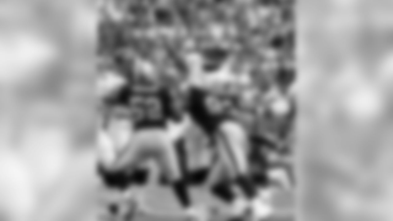 Photos of the Raiders taking on the Baltimore Ravens through the years.