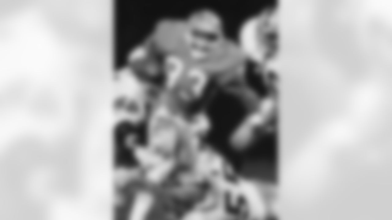 1988 - Raiders 30, Broncos 27 - MNF
Kicker Chris Bahr tied it at 27-27 in regulation, and won it in overtime with a 35-yard field goal as the Raiders defeated the Broncos at Mile High Stadium in Denver on Monday Night Football in 1988. (AP Photo)