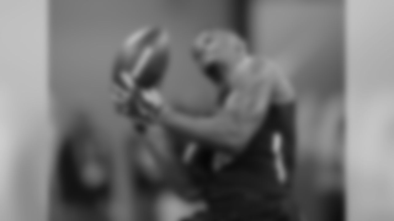 West Virginia WR Shelton Gibson at the 2017 NFL Combine