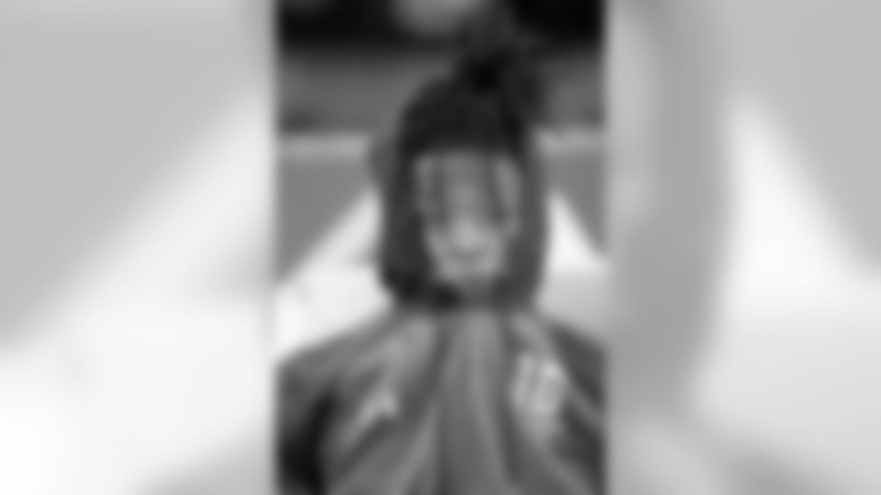 Tennessee running back Alvin Kamara at the 2017 NFL Combine