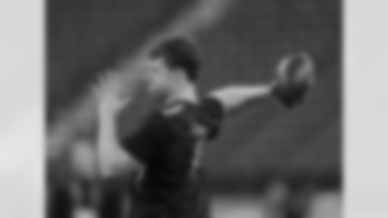 Minnesota quarterback Mitch Leidner at the 2017 NFL Combine