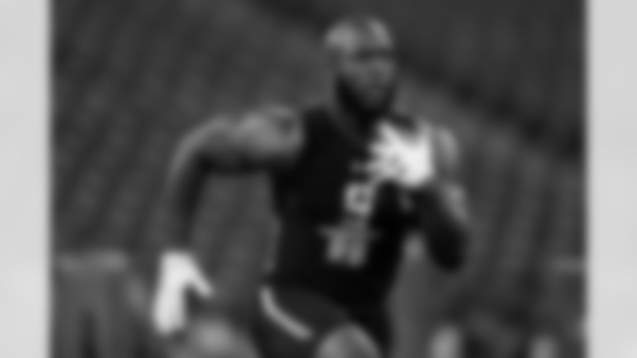 Leonard Fournette of LSU at the 2017 NFL Combine